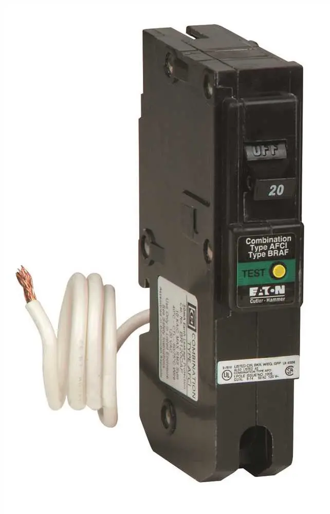 Br Series Fireguard Combination Type Afci Breakers 20A 1-Pole 1