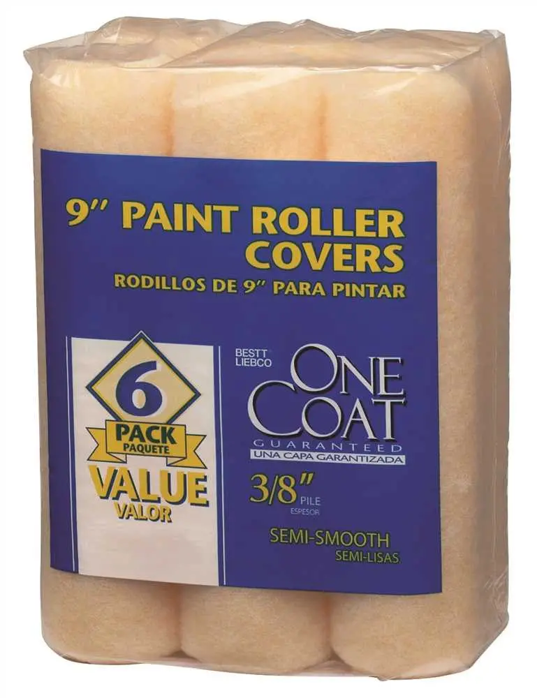 Professional 9" Roller Covers, 3-8" Nap 1