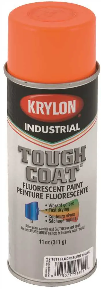 Fluorescent Spray Paint Orange 1