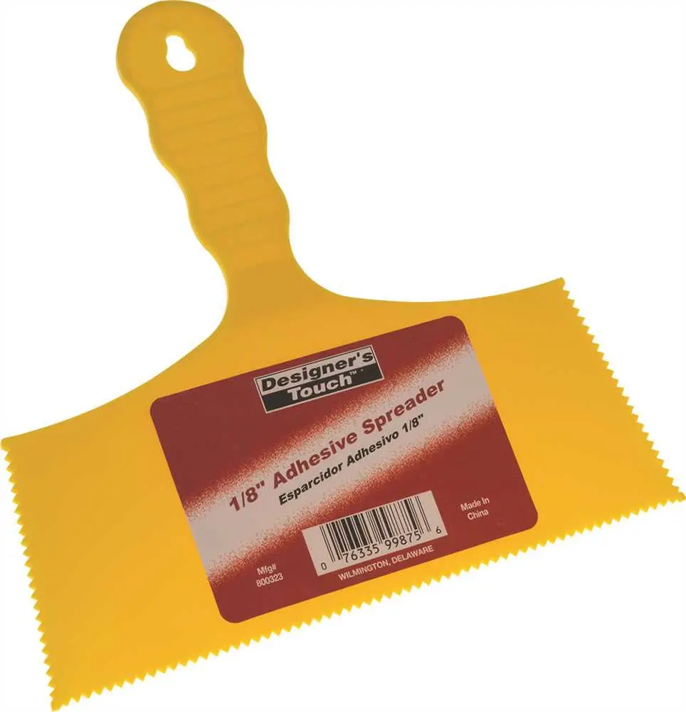 Adhesive Spreader 8 In, 1-8 Notched 1