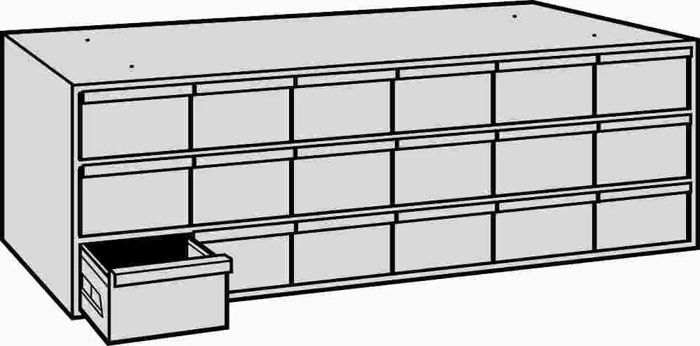 18 Drawer Cabinet 1