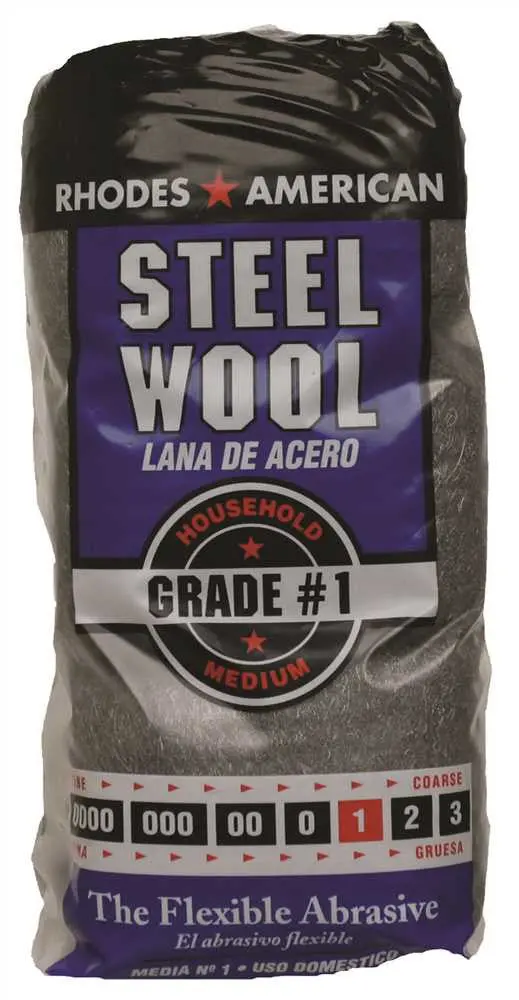 Steel Wool Medium #1, 12 Per Sleeve 1