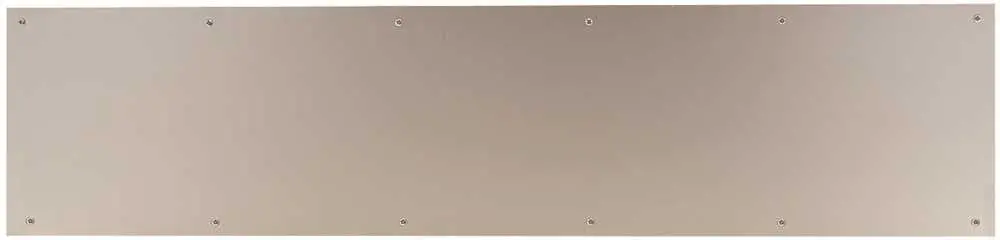 Satin Nickel Aluminum Door Kick Plate 8" X 34" 1