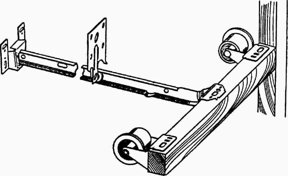 Anvil Mark&Reg; Metal Drawer Track Repair Kit 1