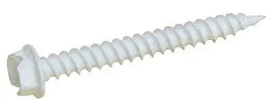 Taper Point Sheet Metals Screw 8 X 1-1-2" White 1