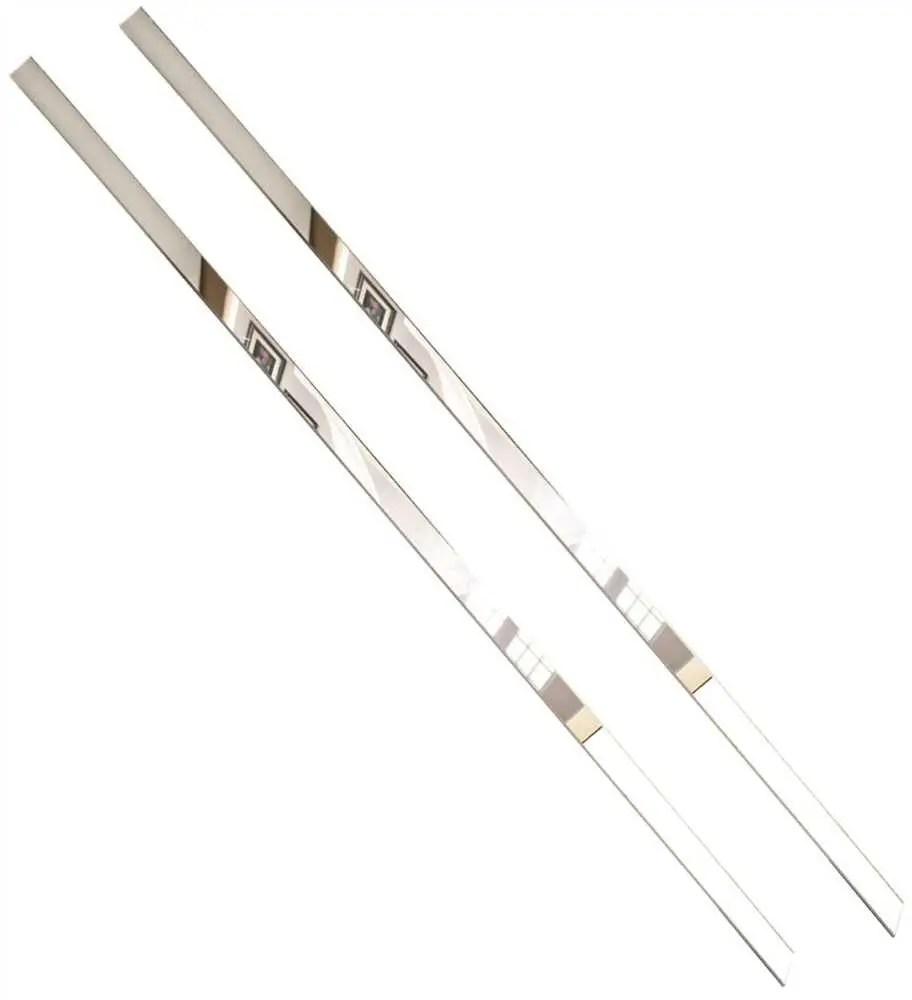 Acrylic Mirror Strips, 60", 2 Strips Per Pack 1