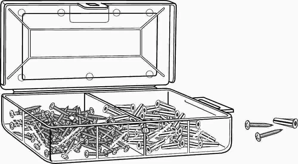 Anchor Kit, 100 Per Box 1