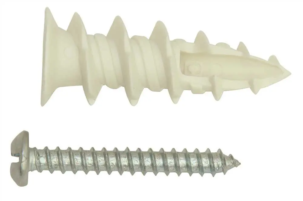 Hodell-Natco Pan Head Self-Drilling E-Z Wall Anchors Nylon Kit, 25 Per Pack 1