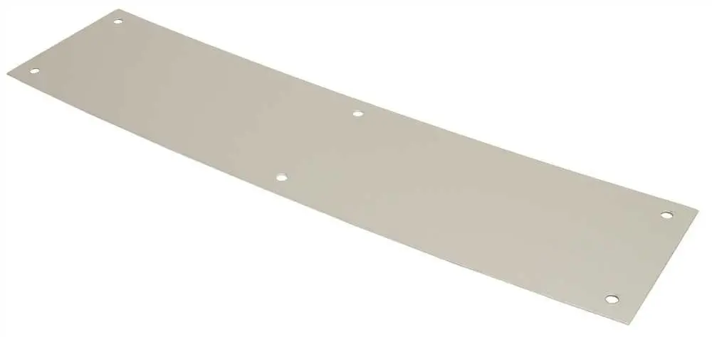 Door Plate Push Aluminum, 16 In. X 4 In. 1