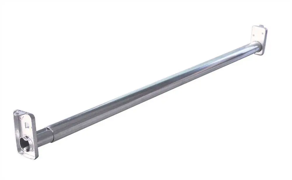 Telescoping Closet Rod 48" To 72" Length 1" Diameter 1