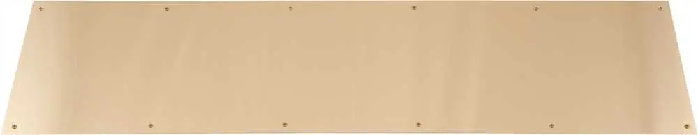 Solid Brass Door Kick Plate 8 In. X 34 In. 1