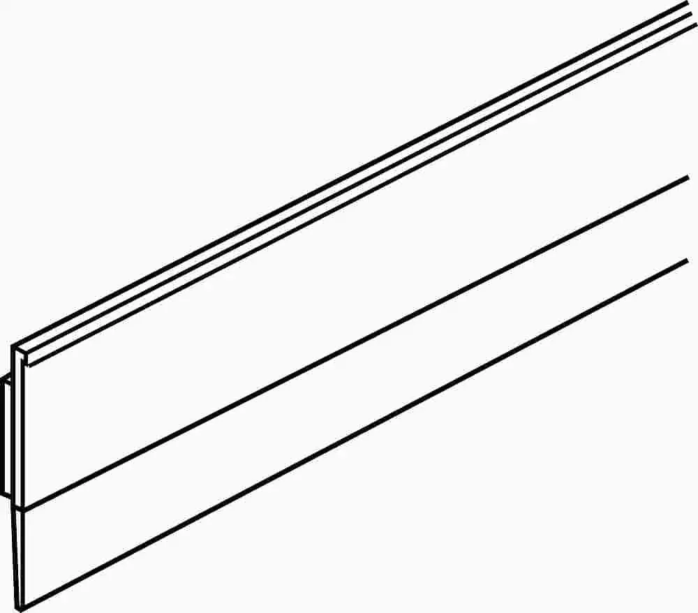 Self Stick Door Bottom 1-1-2 In. 1