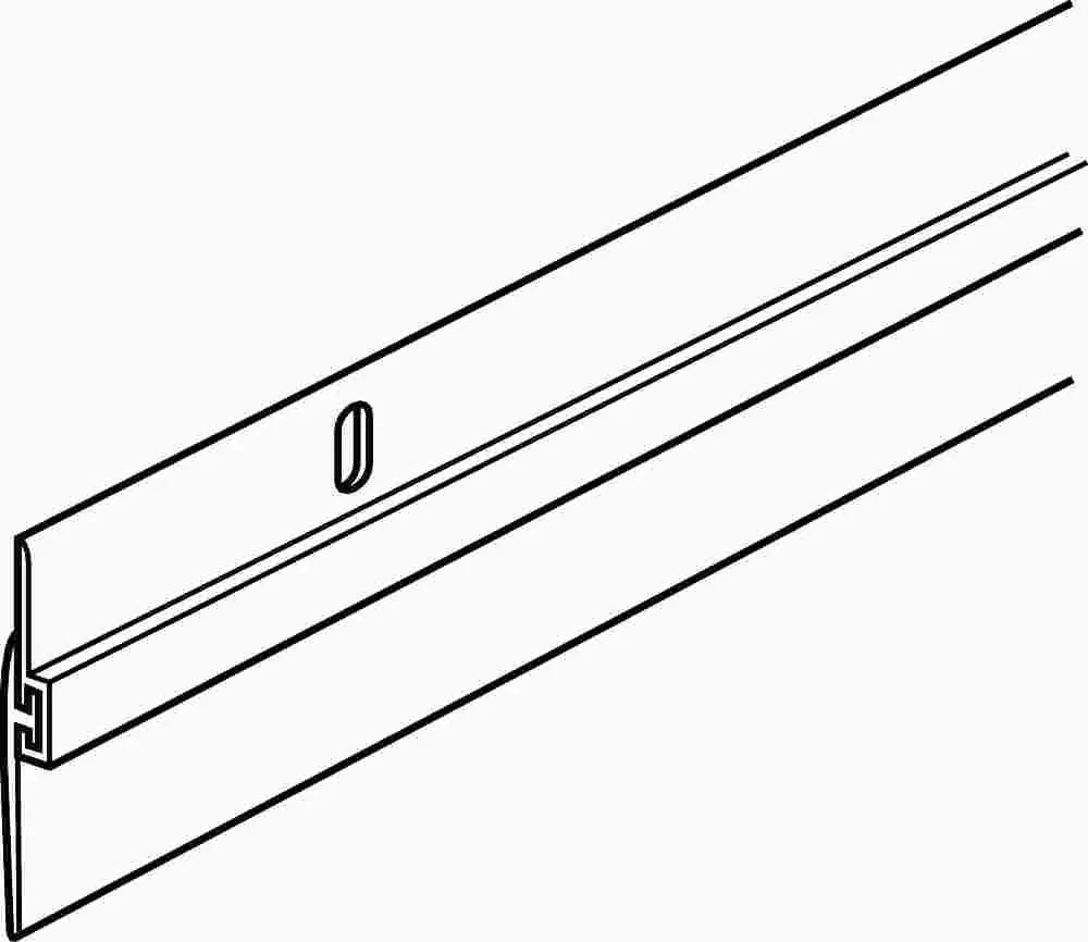 Frost King&Reg; Aluminum Door Sweep, 1-1-2 In. X 36 In. 1