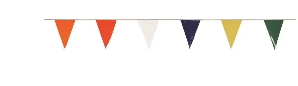 Pennant Flags, Multicolored 50' Per Package 1