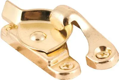 Anvil Mark&Reg; Sash Lock, Die Cast Brass Plated 1