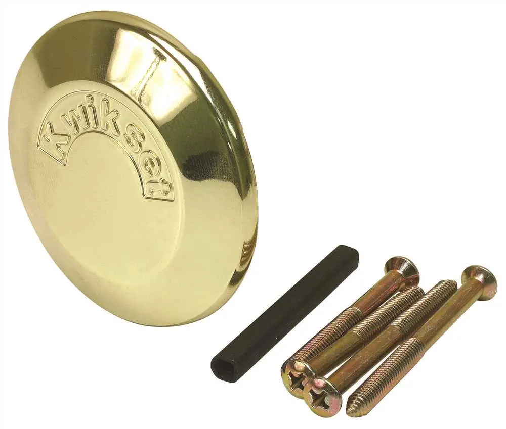 Kwikset 664 Conversion Kit, Polished Brass 1