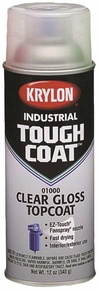 Spray Paint Clear Gloss Top Coat Tc 12 Oz 1