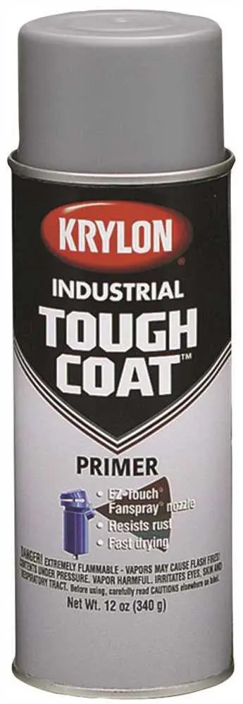 Gray Rust Control Primer Tough Coat 12Oz 1