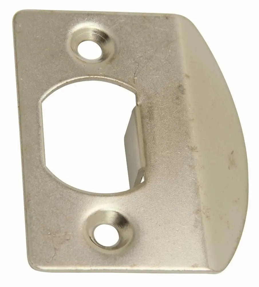 Door Strike Plate Chrome 1-1-8 In. X 2-3-4 In. 1