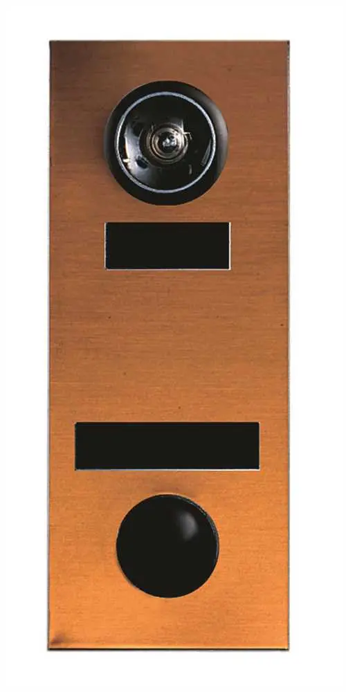 Door Chime Non Electric Bronze 1