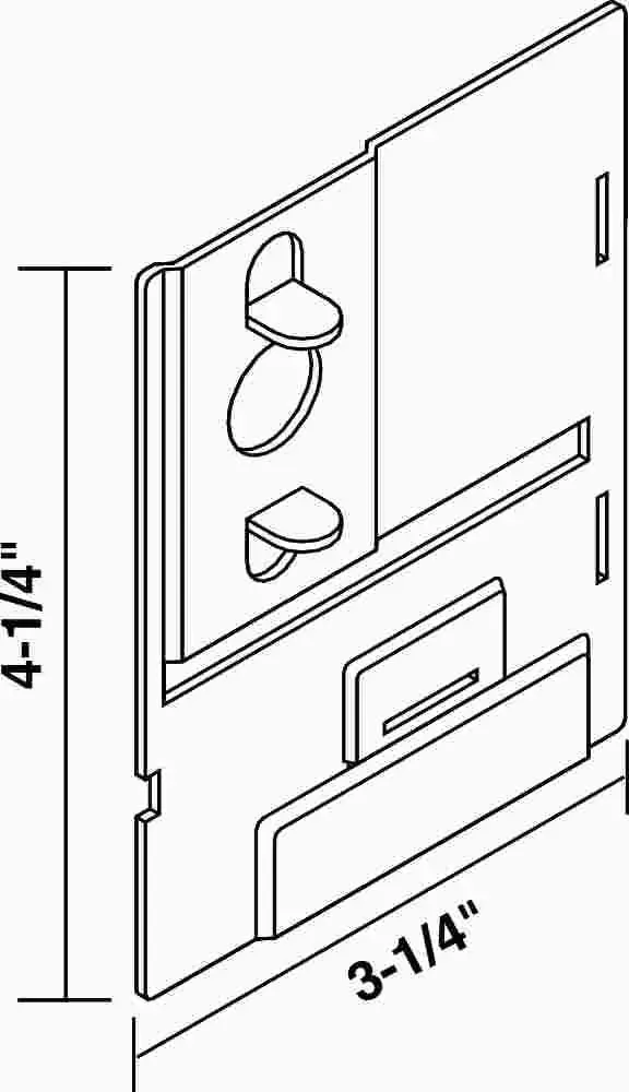 Mailbox Sub Plate 1