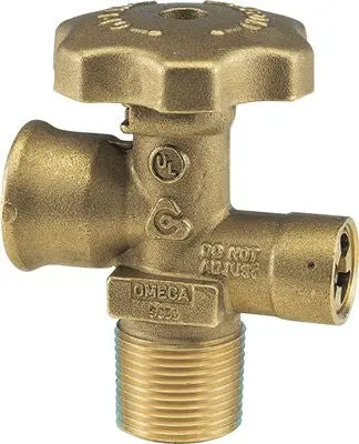 Large Cylinder Valve, 3-4 In. Npt Inlet X Pol Outlet 100 Lb 1