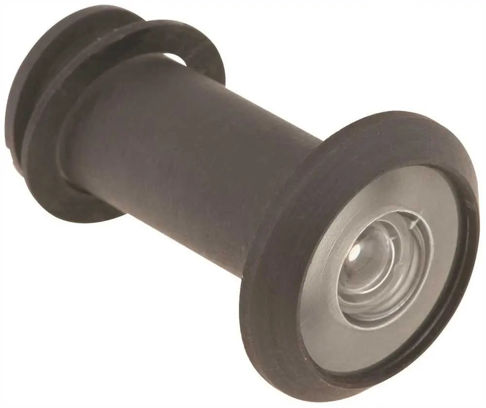 Door Viewer, 180 Deg Oil Rubbed Bronze, 1-2 In. Hole, Fits 1-1-2 In. To 2-1-4 In. Door 1