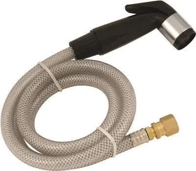 Universal Spray Head And Hose 48 In. Black 1