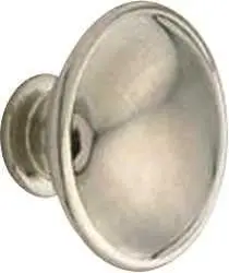 Cabinet Knob 1-1-4 In. Satin Nickel 1