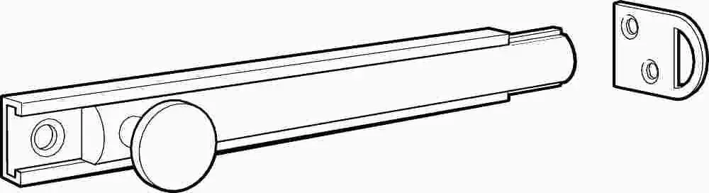 Anvil Mark&Reg; Surface Bolt 4 In. 1