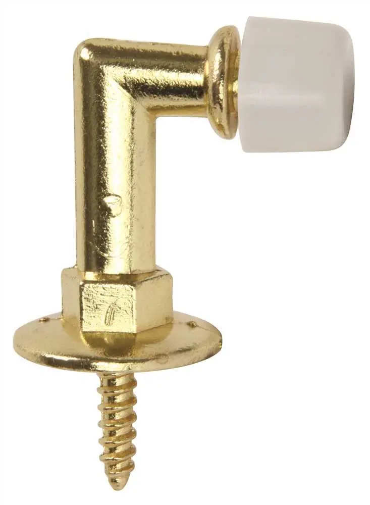 Anvil Mark&Reg; Door Stop L Type Polished Brass 1