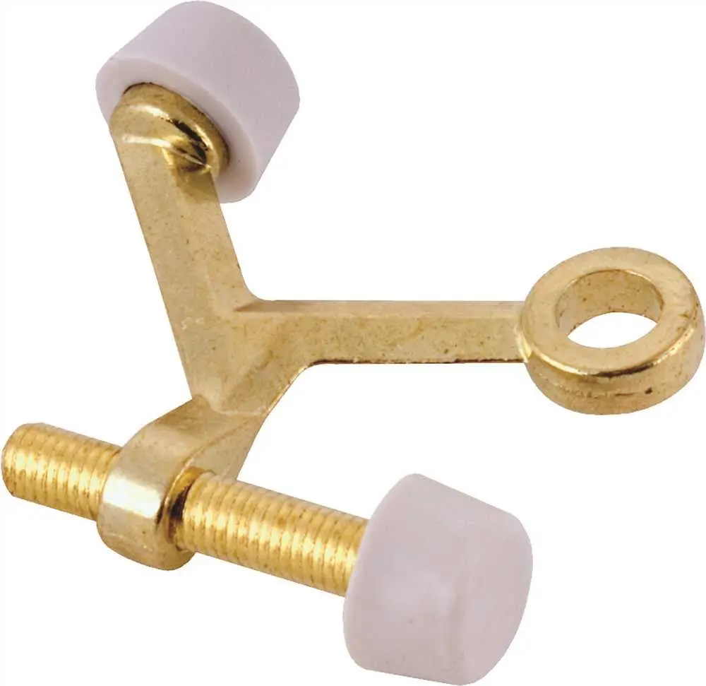 Anvil Mark&Reg; Hinge Pin Door Stop Polished Brass 1