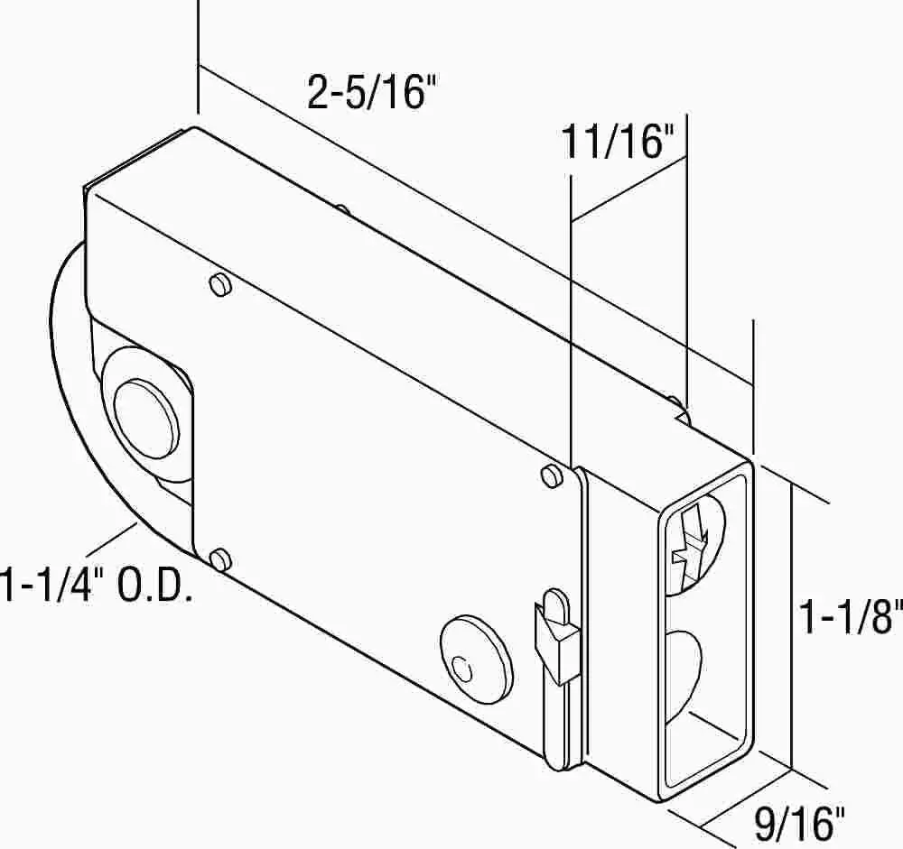 Door Roller Assembly 1