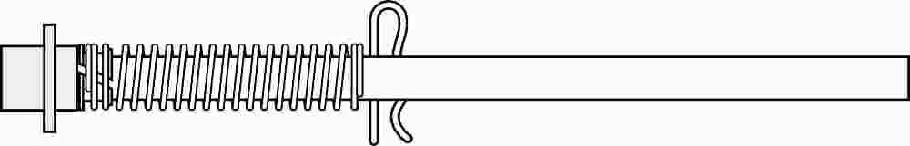 Top Guide Rod Kit 1-4 In. 1