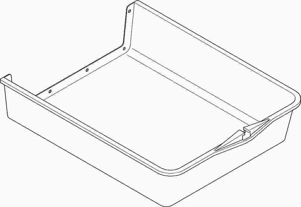 Cabinet Drawer Insert 14-7-8 In. X 4 In. H 1