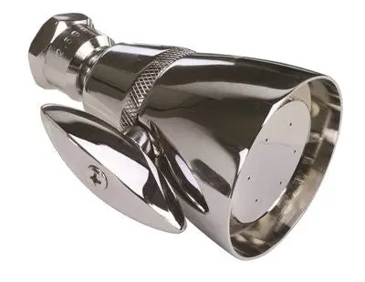 Solid Brass Adjustable Shower Head 1-7-8" Dia., 2.5 Gpm 1
