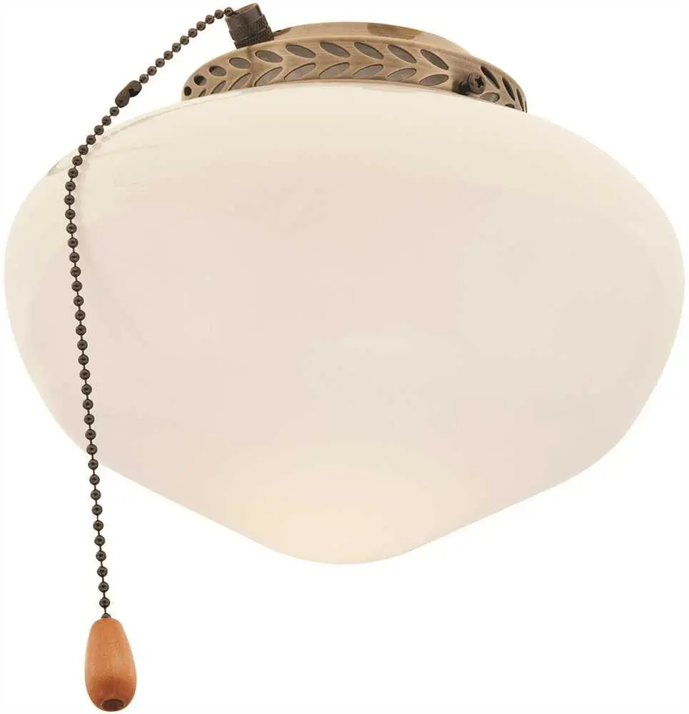 Epact Schoolhouse Globe Ceiling Fan Light Kit 1