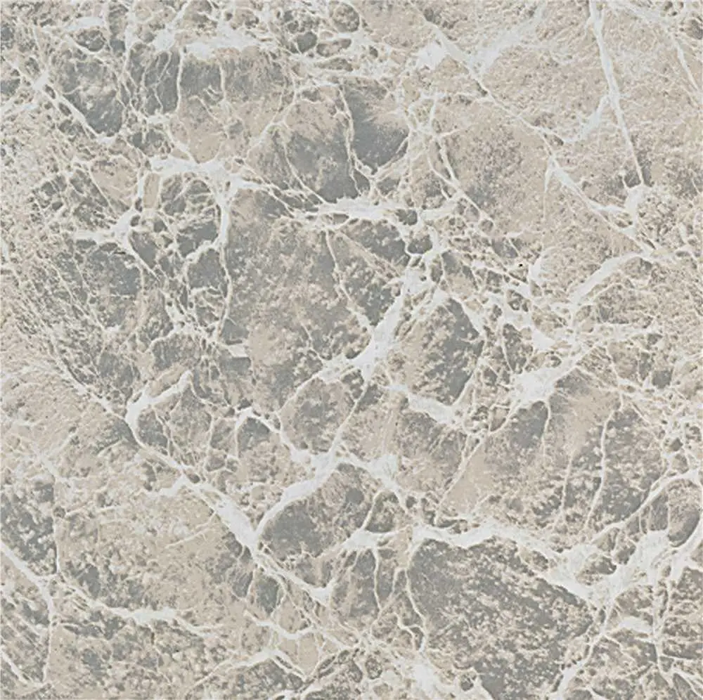 Winton&Reg; Self-Adhesive Vinyl Floor Tile, Gray Marble Swirl, 12X12 In., 1.1 Mm 1