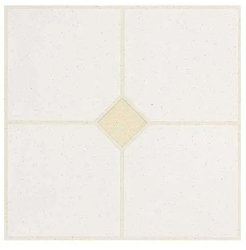 Winton&Reg; Self-Adhesive Floor Tile, Gray With Sand, 12X12 In., 1.1 Mm 1
