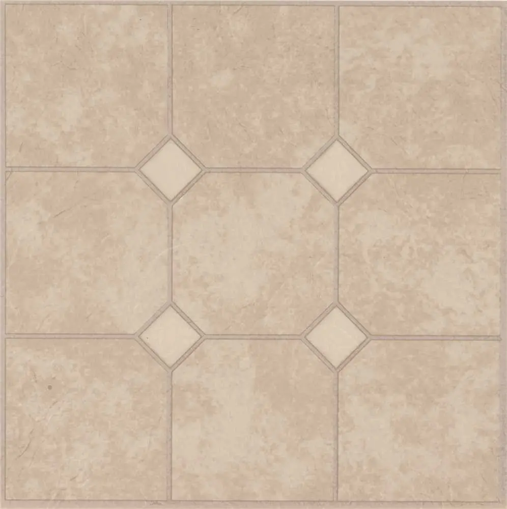 Armstrong&Reg; Units Self-Adhesive Floor Tile, Sand, 12X12 In., .045 Gauge 1