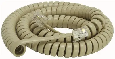 Telephone Handset Cord Beige 1