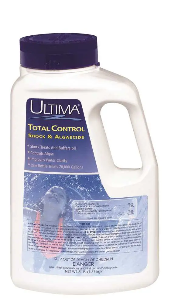 Ultima&Reg; Total Control Combination Pool Shock & Algaecide, 3 Lb. Container 1