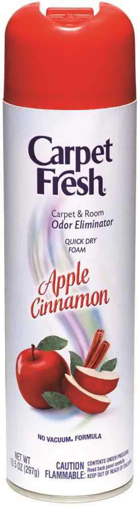Carpet Fresh No Vacuum Foam Apple Cinnamon, 10.5 Oz 1