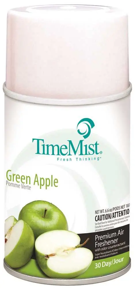Timemist&Reg; Air Freshener, Premium Meter Refill, Green Apple, 6.6 Oz. 1
