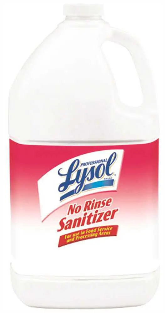 Lysol No Rinse Sanitizer, Gallon 1