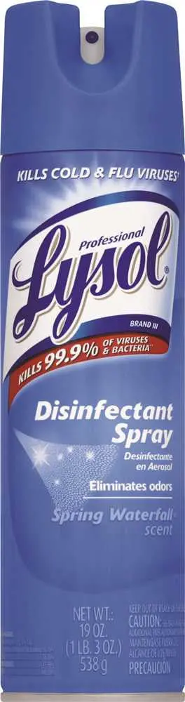 Lysol Disinfectant Spray, Spring Waterfall, 19 Oz 1