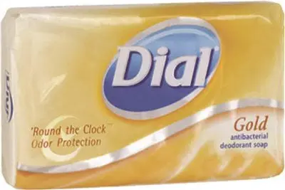 Dial&Reg; Antibacterial Bar Soap, Gold, 3-1-2 Oz., 72 Bars Per Case 1