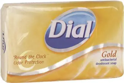 Dial&Reg; Antibacterial Bar Soap, Gold, 4 Oz., 72 Bars Per Case 1