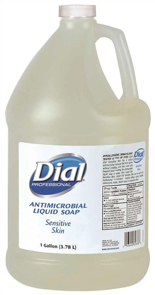 Dial&Reg; Antimicrobial Liquid Soap For Sensitive Skin, 1 Gallon 1