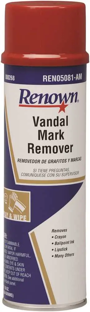 Renown&Reg; Graffiti And Vandal Mark Remover 16 Oz Aerosol Can 1